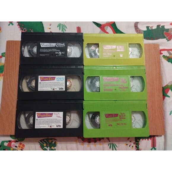 VeggieTales VHS Tapes Lot Of 6.  Big Idea. Christian - Picture 6 of 6